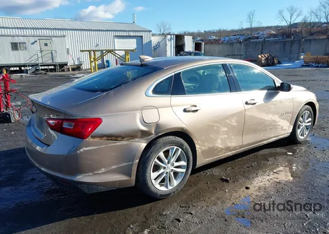2018 Chevrolet Malibu Lt из США, поврежденный, VIN 1G1ZD5ST3JF127073